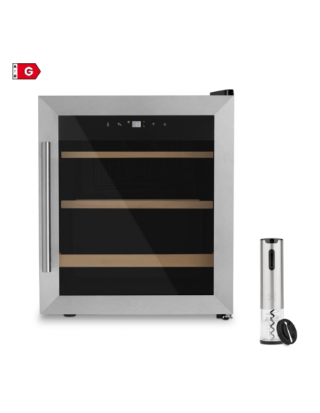 Les petits champs CAVC15+WOP660 - cave de service et tire-bouchon électrique