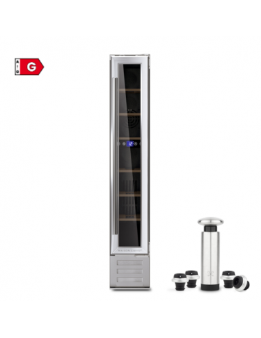 Les petits champs CAVSE7+WOM440 - cave de service et pompe sous vide pour vin