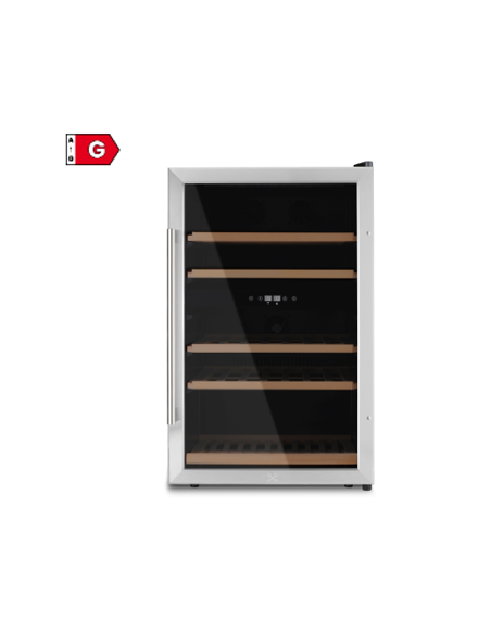 Les petits champs CAVCD53 - cave de conservation dual zone 53 bouteilles pose libre