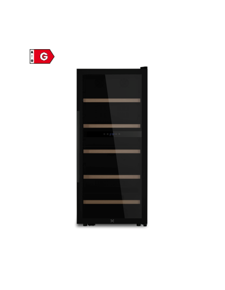 Les petits champs CAVCDB91 - cave de conservation dual zone 91 bouteilles pose libre