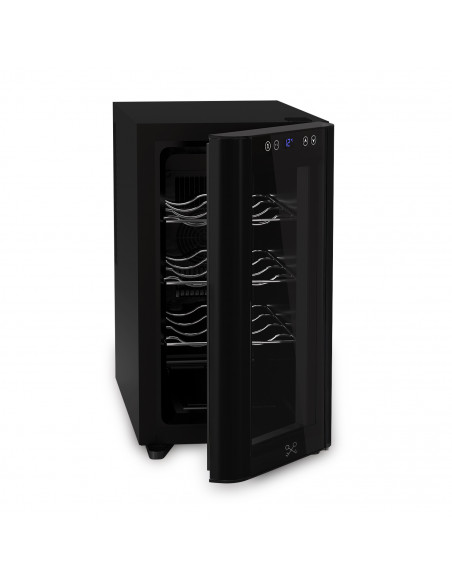 Les Petits Champs CAVSB8 - Cave de service noire 8 bouteilles