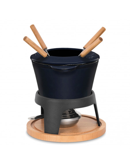 La Fonderie 1890 Mont d'Arbois - Service à fondue en fonte pour 4 personnes