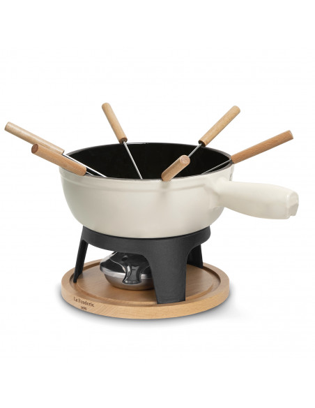 La Fonderie 1890 Mont Blanc - Service à fondue en fonte pour 6 personnes