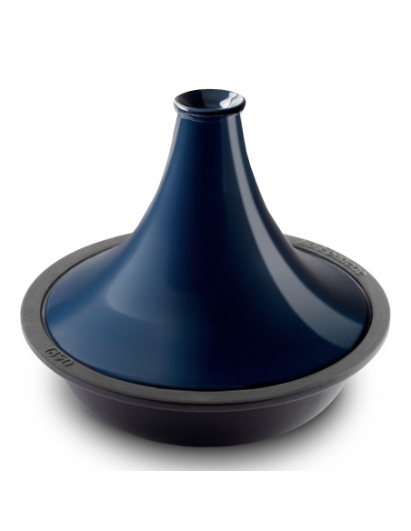 La Fonderie 1890 TINGHIR - Tajine en fonte 29cm bleu