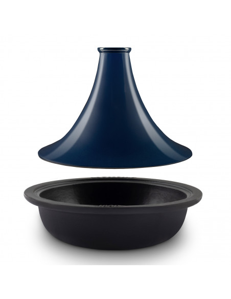 La Fonderie 1890 TINGHIR - Tajine en fonte 29cm bleu