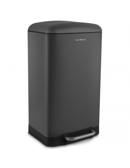 Les Collectors N°831 - Poubelle à pédale 40L, gris anthracite  edition