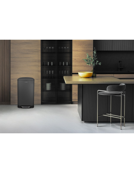 Les Collectors N°831 - Poubelle à pédale 40L, gris anthracite  edition