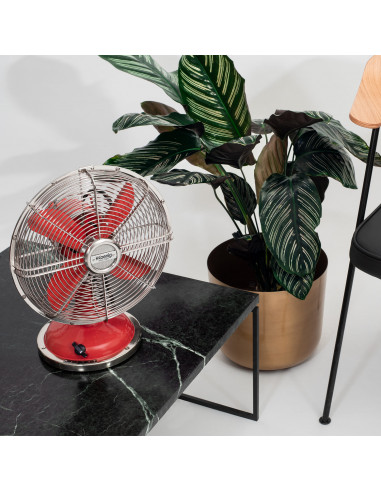 H.Koenig JOE50 ROUGE - Ventilateur...