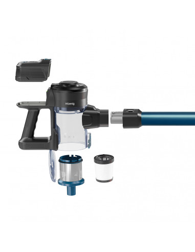 H.Koenig UP610 - Aspirateur balai 2...