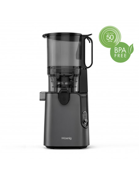 H.Koenig GSX26 - Extracteur de jus lent à grande ouverture