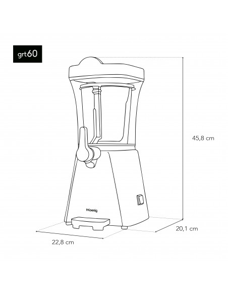 H.Koenig GRT60 - slush machine
