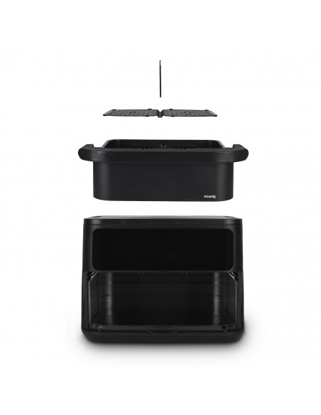 H.Koenig FRY960 - Friteuse sans huile Mégazone / double bacs