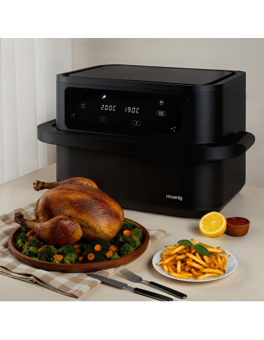 H.Koenig FRY960 - Friteuse sans huile...