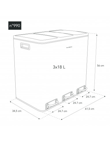 Les Collectors N°990 - Poubelle de...
