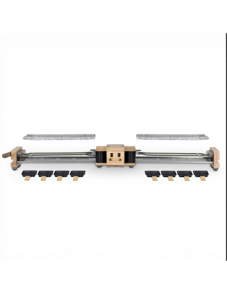 H.Koenig WOD362 - Raclette, pierre à cuire 8 personnes design bois