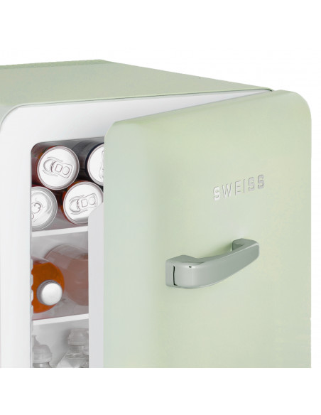 Sweiss WEISS7 - Mini bar vintage 31L vert