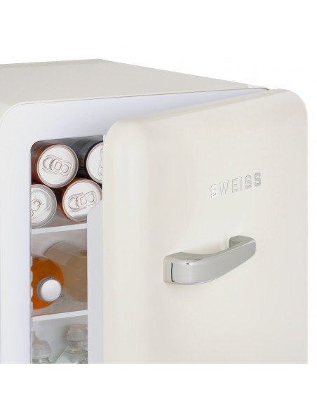 Sweiss WEISS8 - Mini bar vintage 31L beige