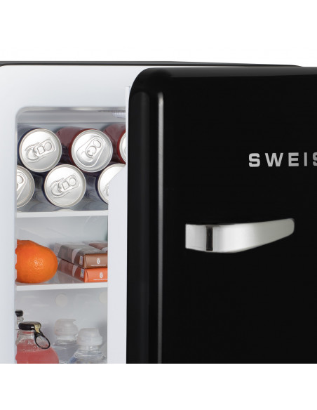 Sweiss WEISS9 - Mini bar vintage 31L noir