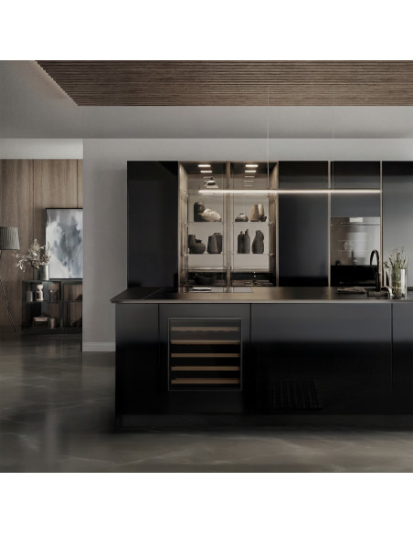 Les Petits Champs CAVINTG48 - cave intégrable et encastrable de conservation 48 bouteilles