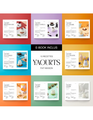 H.Koenig ELY120 - Yaourtière 2 en 1 -...