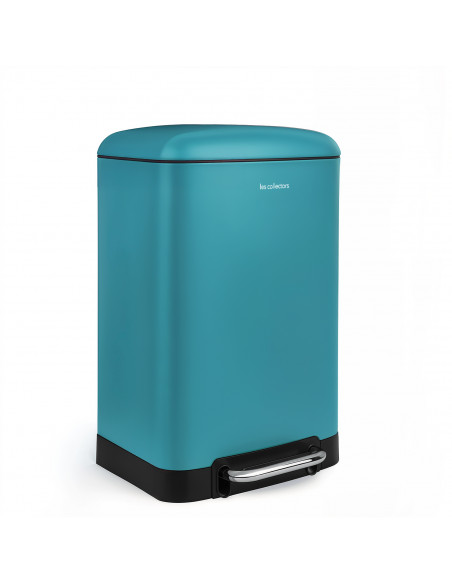 Les Collectors N°534 - Poubelle à pédale 20L, bleu azur