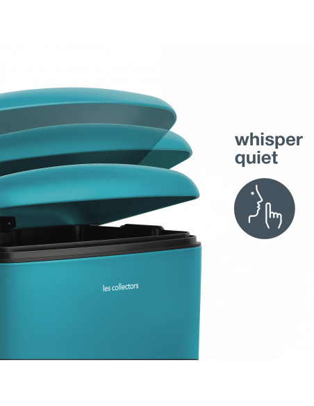 Les Collectors N°534 - Poubelle à pédale 20L, bleu azur