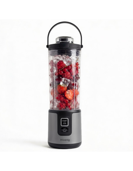 H.Koenig MOOTH9 - Mini blender portable sur batterie Noir
