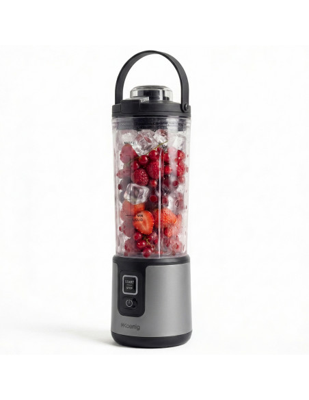 H.Koenig MOOTH9 - Mini blender portable sur batterie Noir