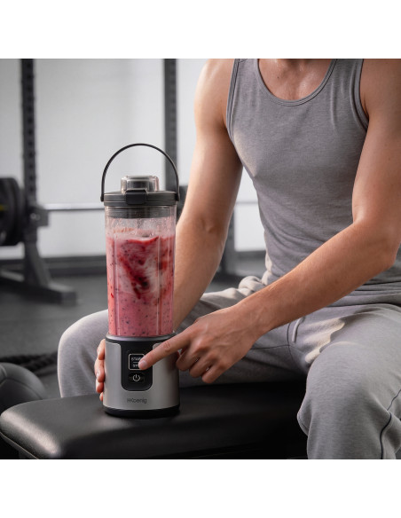 H.Koenig MOOTH9 - Mini blender portable sur batterie Noir