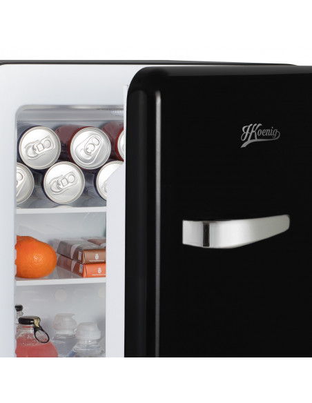 H.Koenig TOAD9 - Mini bar vintage 31 L Noir