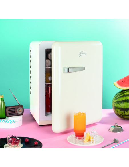 H.Koenig TOAD8 - Mini bar vintage 31 L Beige