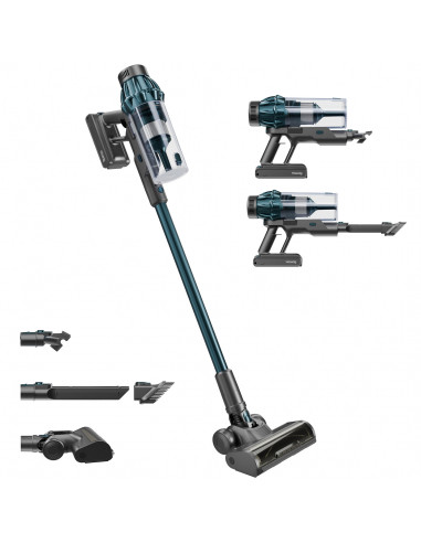 H.Koenig Aspirateur balai 2 en 1 sans...