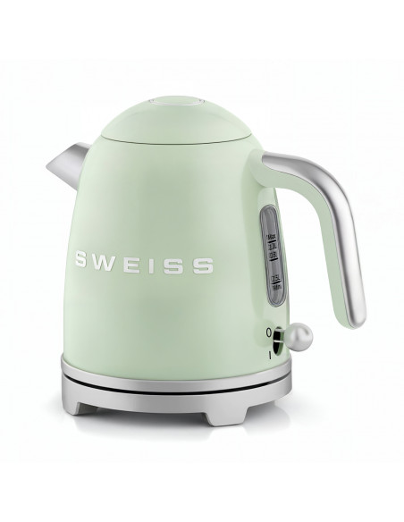 Sweiss KTS7 - Bouilloire électrique vintage Vert
