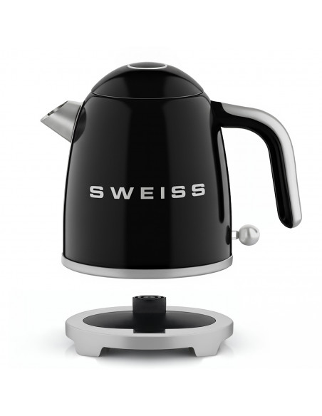 Sweiss KTS9 - Bouilloire électrique vintage Noire