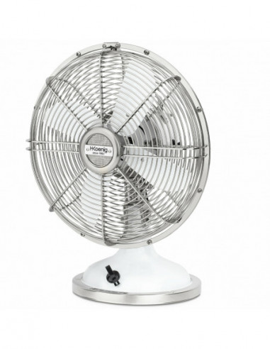 H.Koenig JOE50 BLANC - Ventilateur...