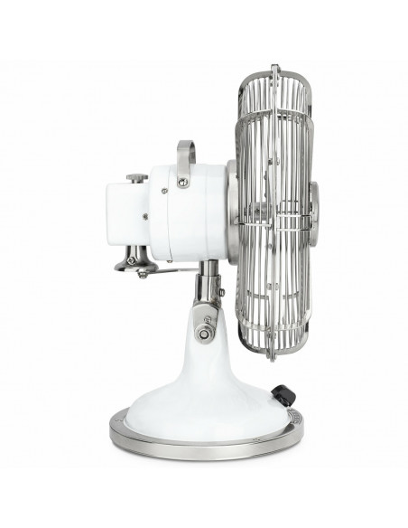 H.Koenig JOE50 BLANC - Ventilateur design métal
