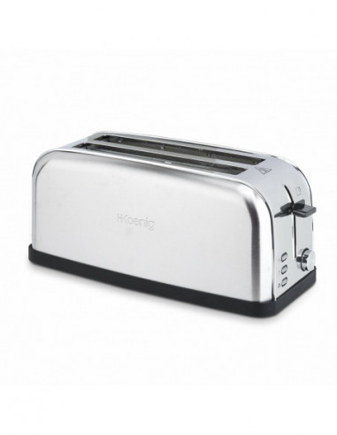 H.KOENIG TOS28 GRILLE PAIN SPECIAL BAGUETTES 1500W 2 FENTES