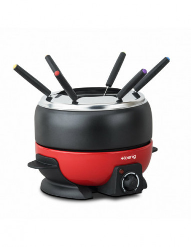 H.Koenig ALP1800 - Appareil à fondue 2L