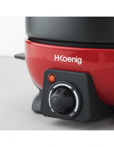 H.Koenig ALP1800 - Appareil à fondue 2L