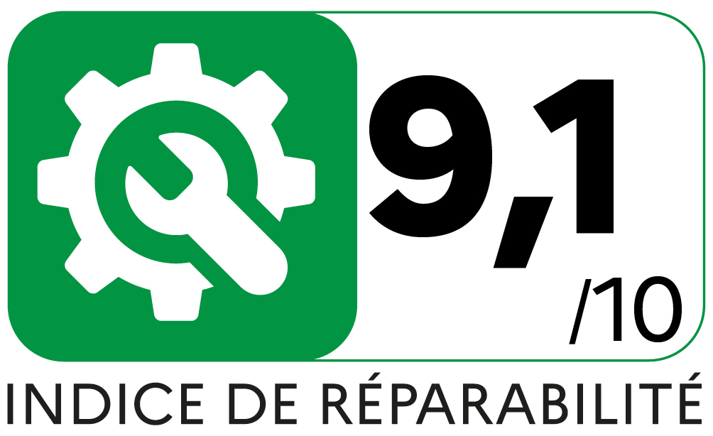 Indice de réparabilité 9,1