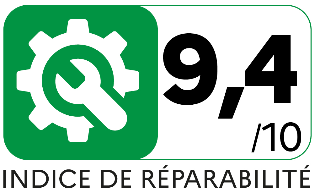 Indice de réparabilité 9,4
