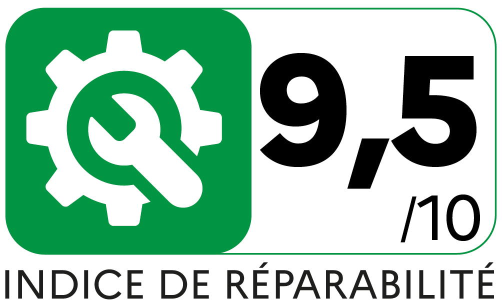 Indice de réparabilité 9,5