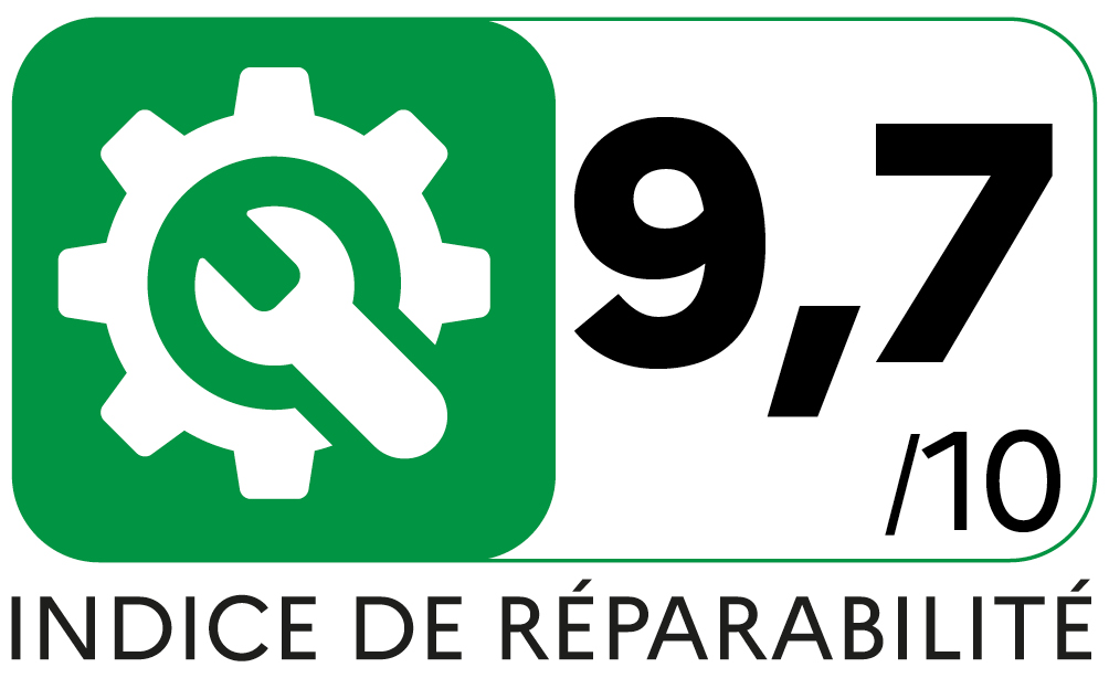 Indice de réparabilité 9,7